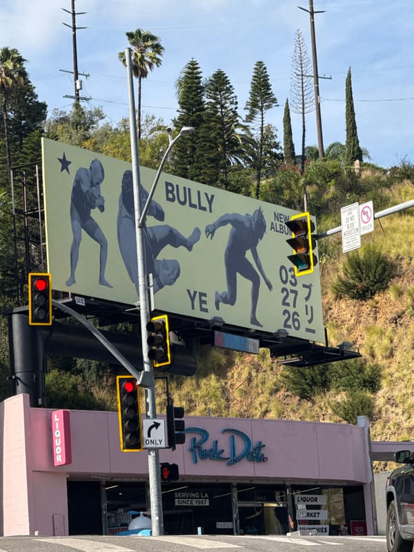 West Hollywood billboards advertise May entertainment releases