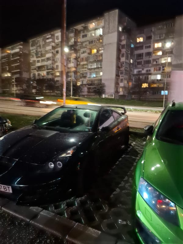 Evening activities captured in Varna: parking and gym visit