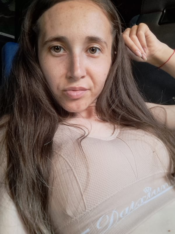 Lazy summer afternoon selfies and animals in rural Ukraine