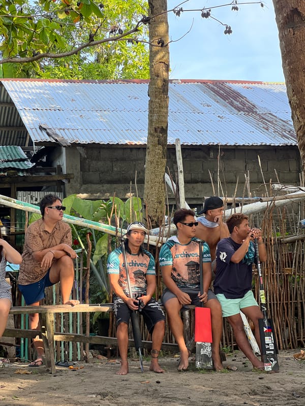 Beachside hangout in General Luna near Cloud 9