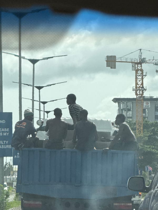 Urban construction and daily activity witnessed in Itirin, Nigeria