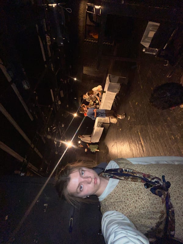 Moscow theater gathering documented across multiple indoor locations