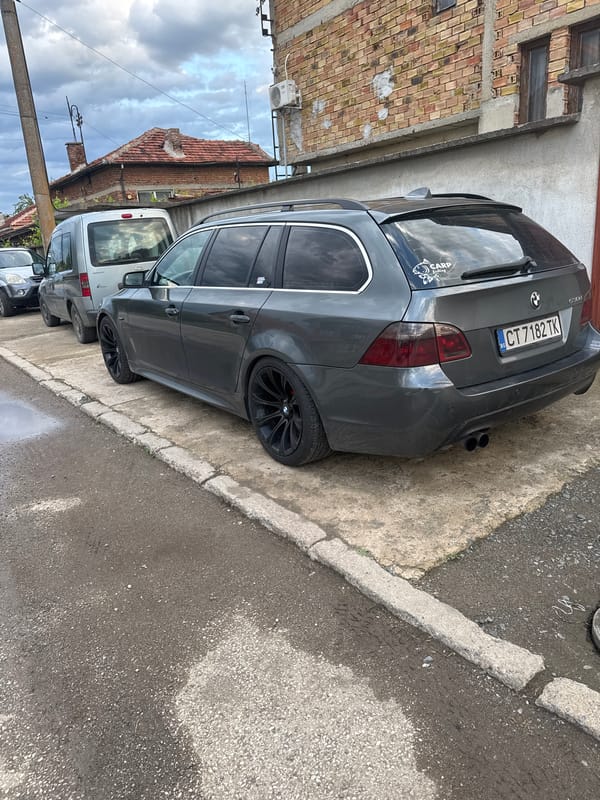 Casual afternoon documented in Bulgarian village with BMW, beer
