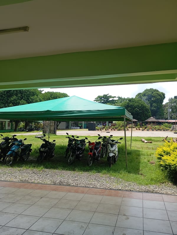 Early morning event preparations documented in Davao City