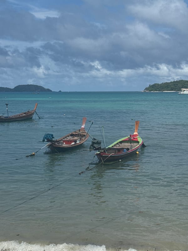 Morning scenes captured at Rawai Beach, Phuket, Thailand