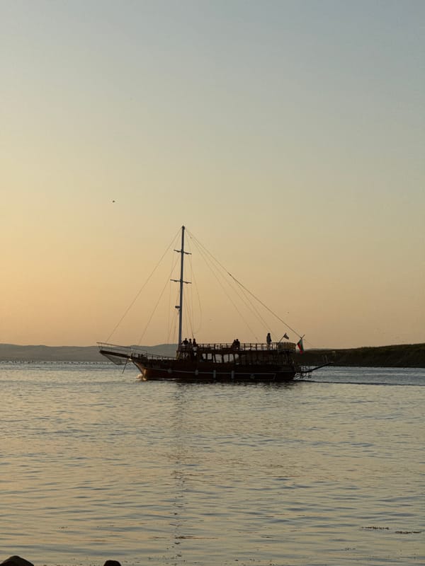 Lazy afternoon on the Black Sea coast at Sozopol