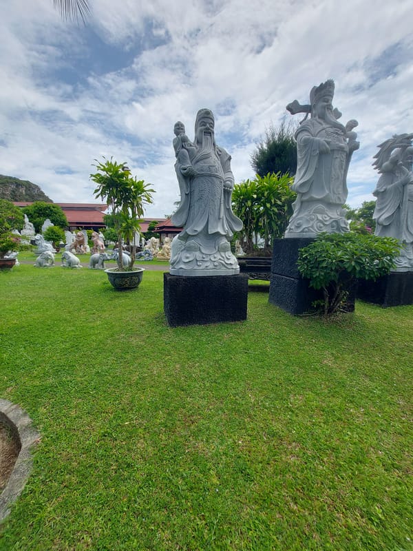 Stone and marble sculpture garden in Đà Nẵng, Vietnam