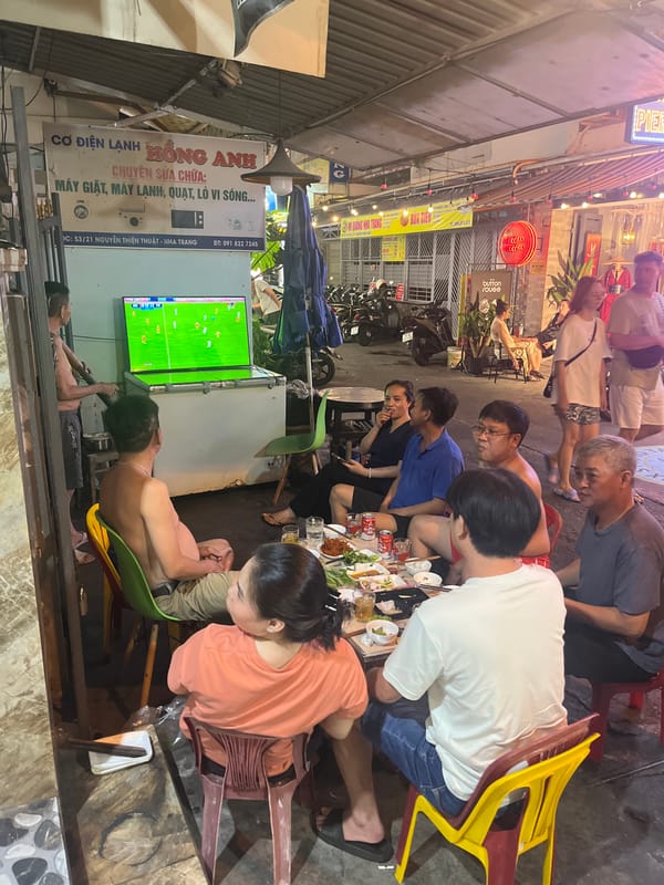 An evening out and downtime moments around Nha Trang
