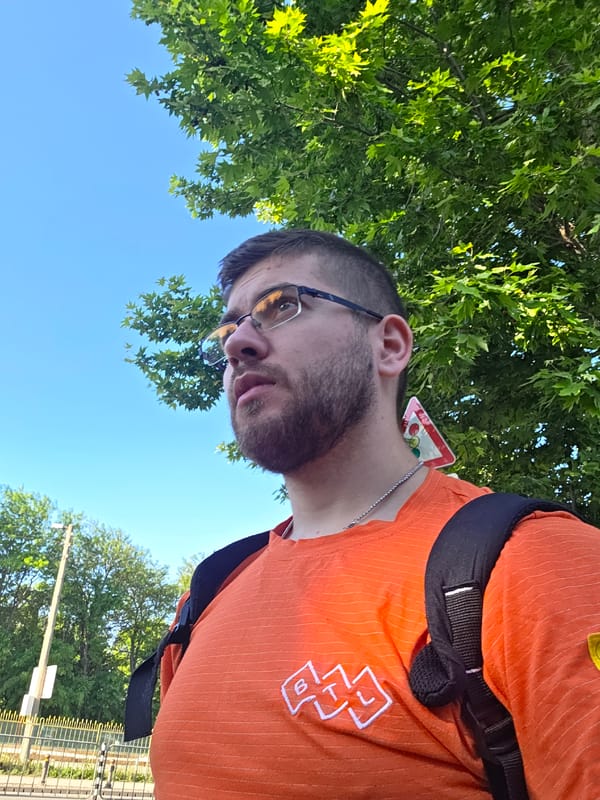 Morning documentation of man exploring Plovdiv streets and nature