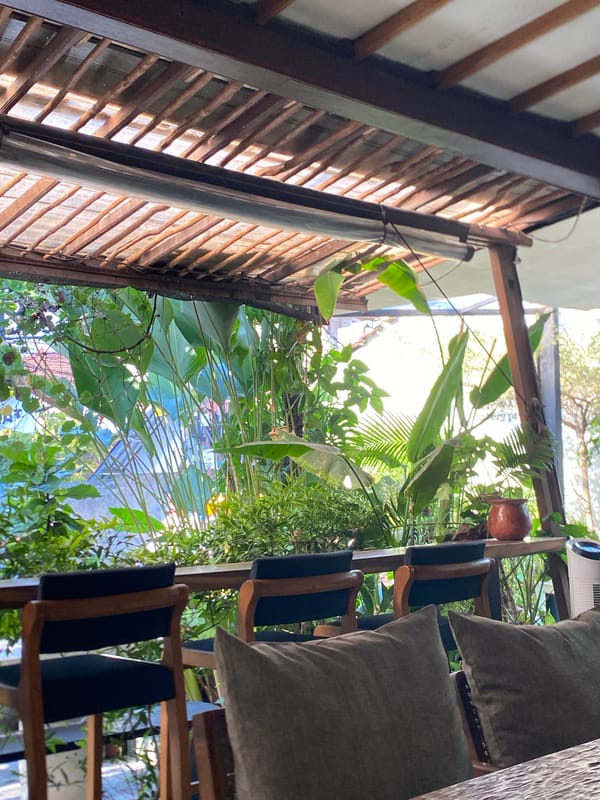 Cold brew and chill at a rustic North Kuta café