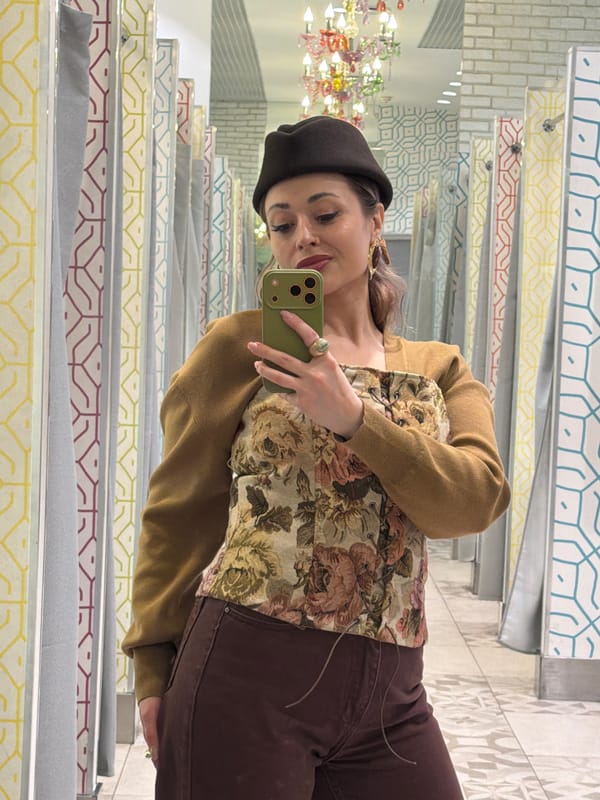Woman takes mirror selfie in Krasnoyarsk, Russia