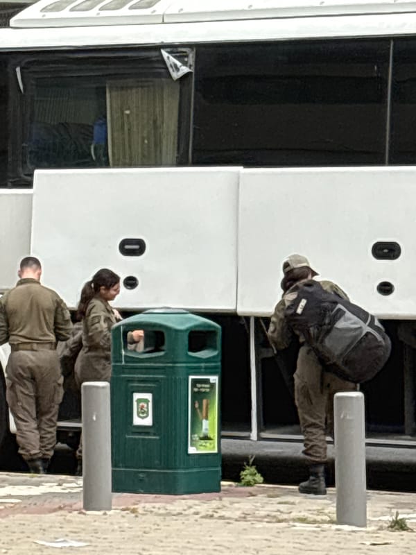 Dense fog shrouds Ramat Gan urban landscape