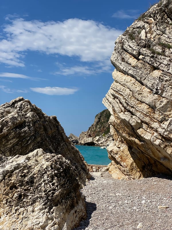 Coastal landscapes and traditional architecture documented in Mirište, Montenegro