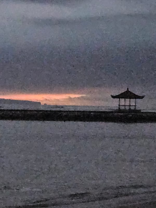 Evening beach photography session captured around Denpasar, Indonesia
