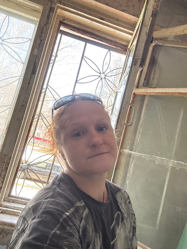 Woman documents daily life and home renovation in Chaikovsky