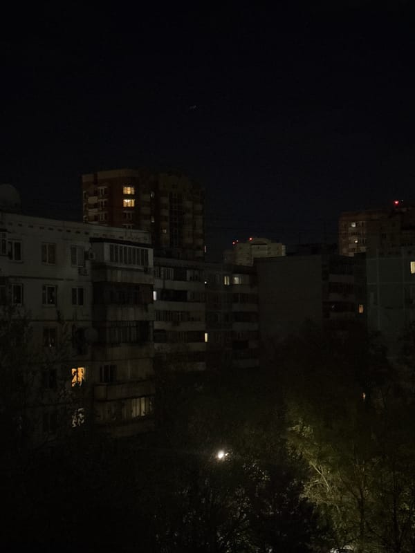 Nighttime urban scenes documented in Rostov-on-Don, Russia