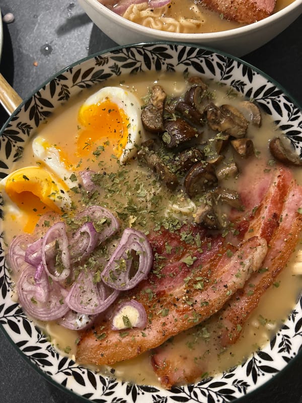 Ramen dinner documented by witnesses in Pantin, France
