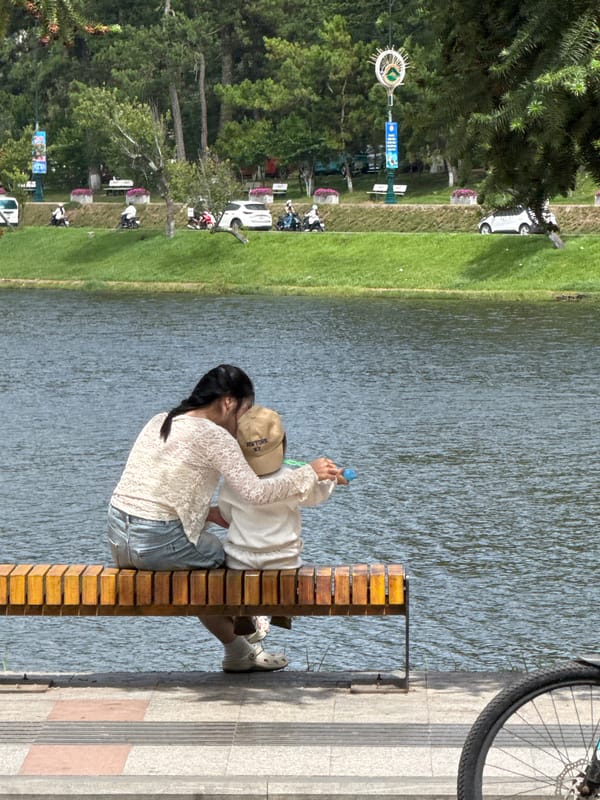 Morning street life documented across Da Lat Vietnam
