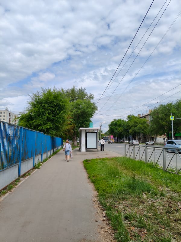 Morning street life and shopping documented across Orenburg, Russia