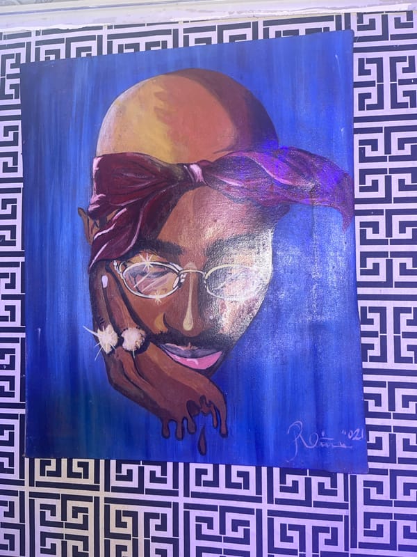 Art display and indoor scene documented in Jos, Nigeria