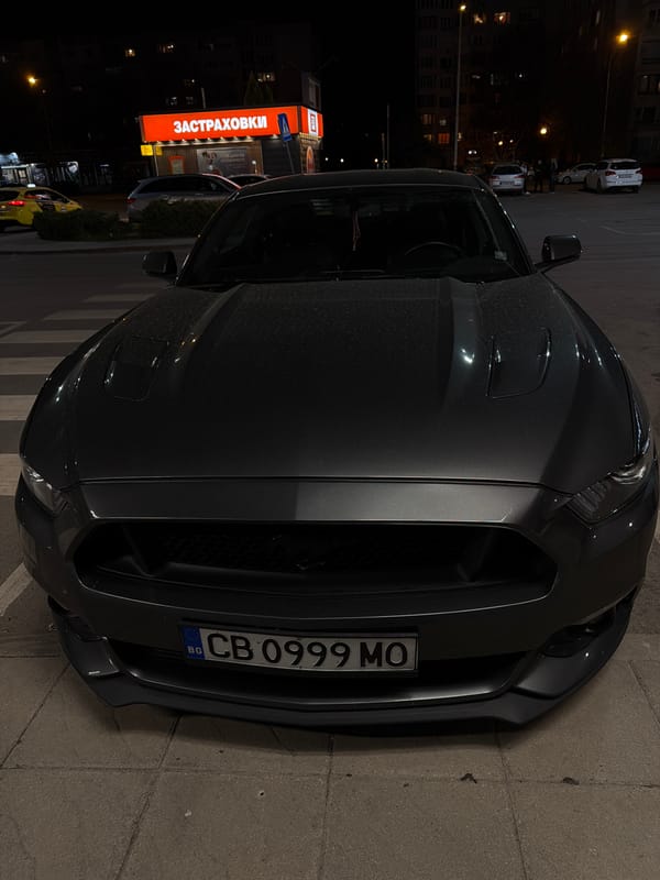 Ford Mustang owner washes car at Sofia facility