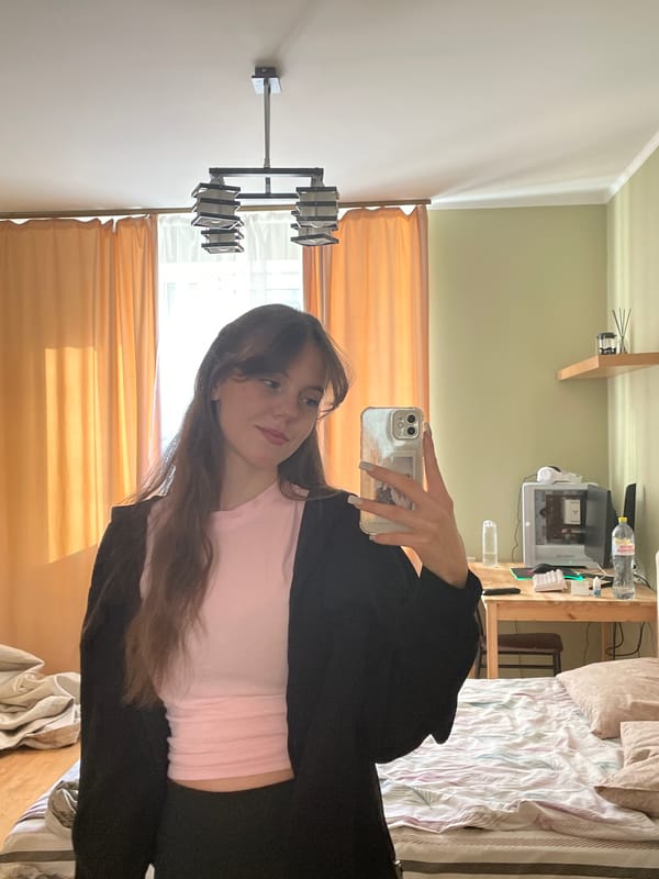 Woman photographed in multiple indoor locations in Ufa