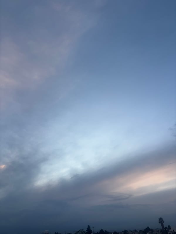 Changing sky conditions observed over San Pablo del Monte