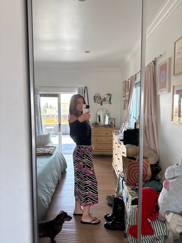 Woman's selfie and cat photos captured in Los Angeles