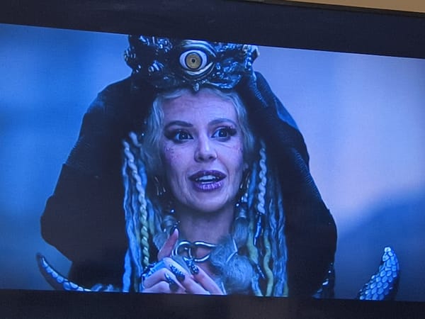 Woman in theatrical serpent costume spotted in Petah Tikva