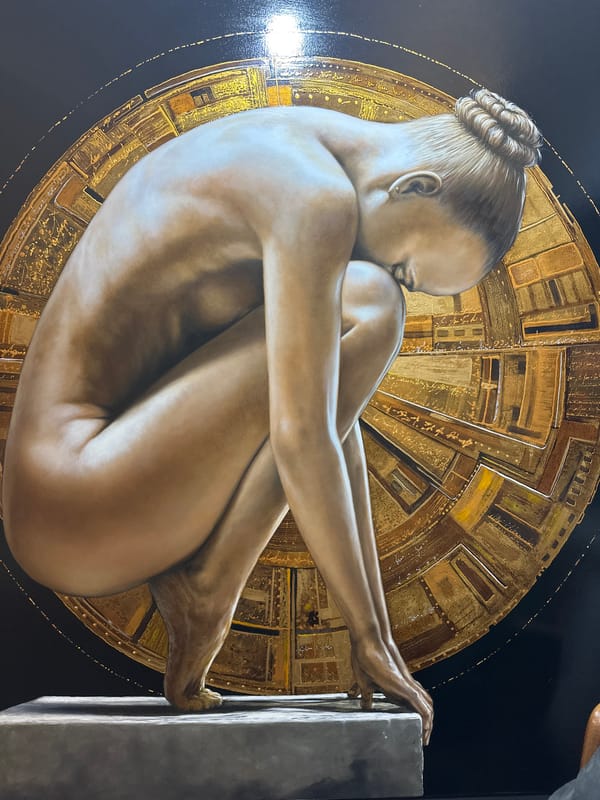 Art gallery and church visit documented in Syracuse, Italy
