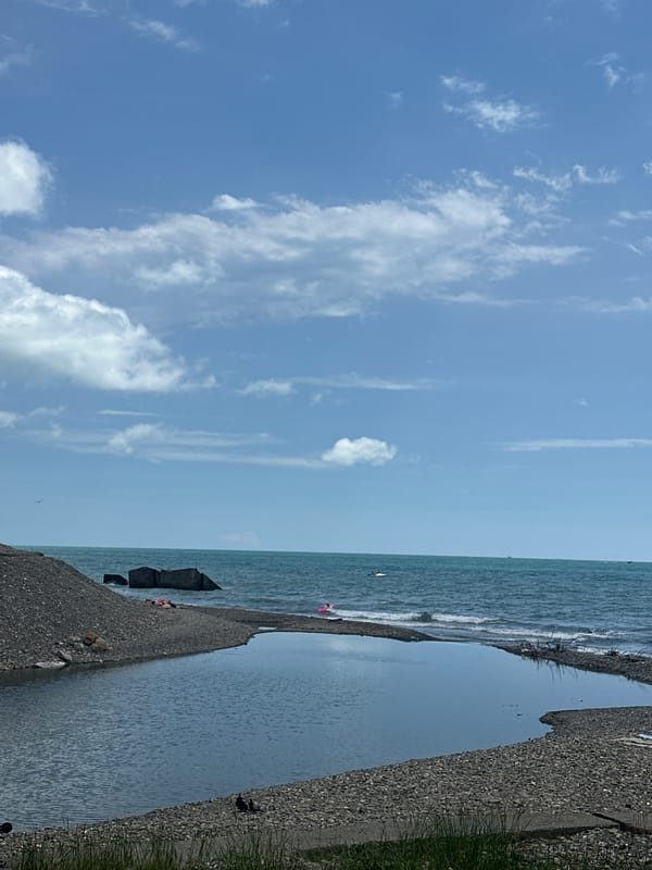 A quiet morning along Sochi's Black Sea shore