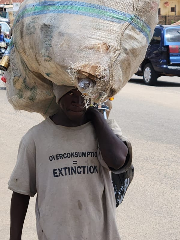 Street life and market trade in Kabong, Nigeria