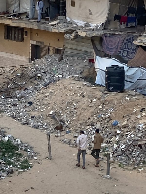 Life continues amid destruction in Khan Yunis, Palestinian Territory