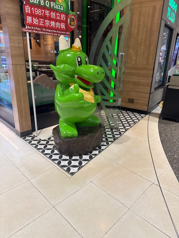 Koi ponds, shrimp pasta, and a crowned croc in Wichit