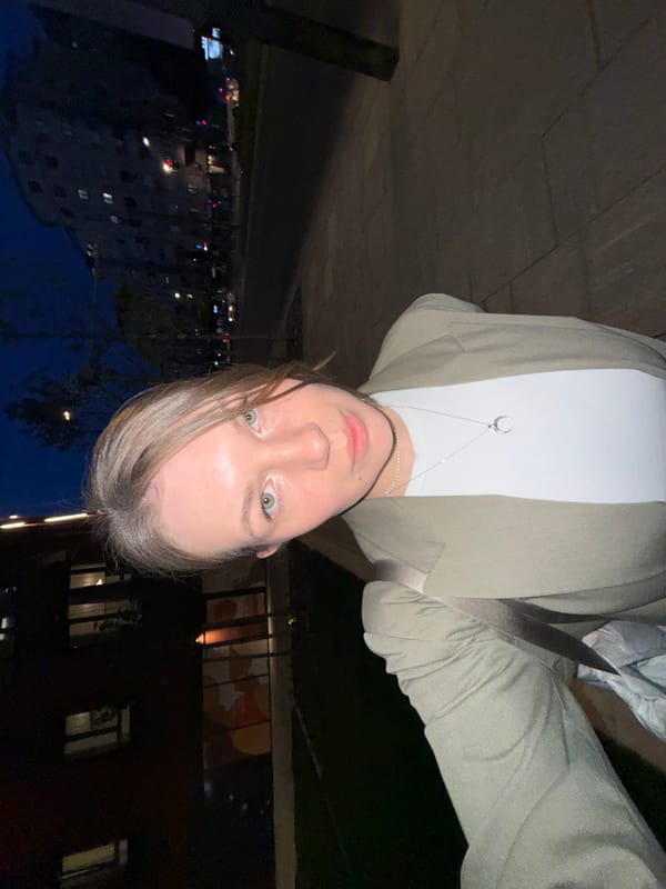 Nighttime selfie and walking documented in Belgrade streets