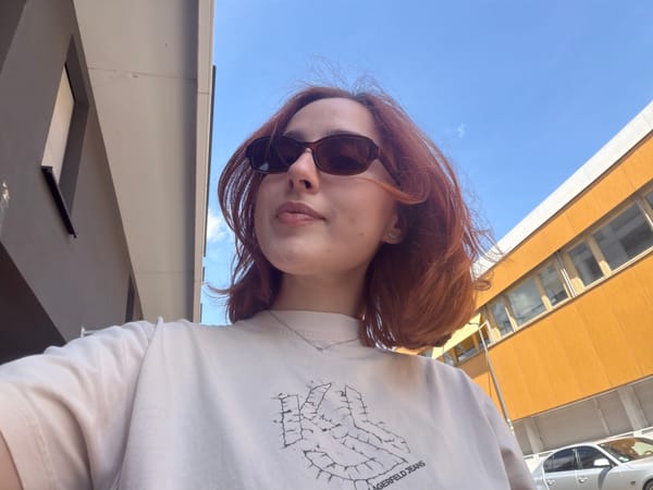 Selfie session with peace signs in Strasbourg