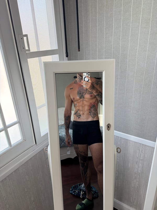 Late-night bathroom selfies captured in Chalong, Thailand residence