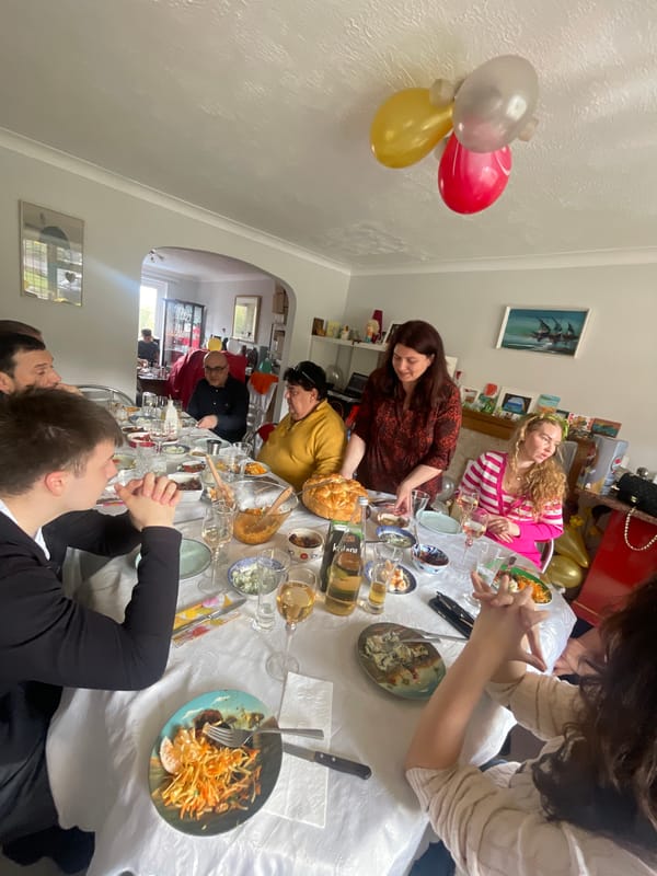 Food gathering and meal preparation observed in Maidstone