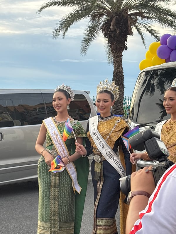 Pattaya International Pride Festival 2026 parade along Beach Road