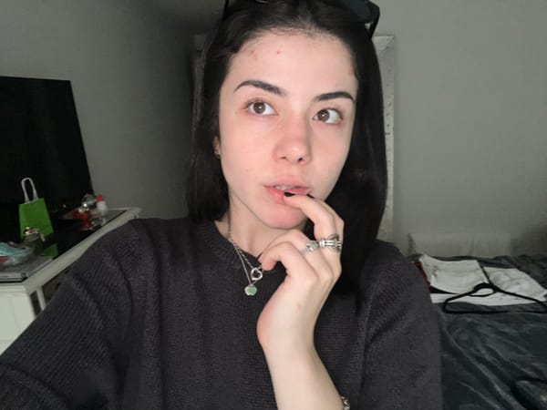 Woman photographed with personal items in Mexico City residence