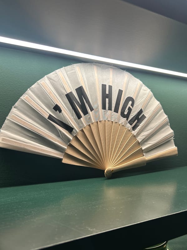 Inside a Barcelona cannabis social club's styled interior