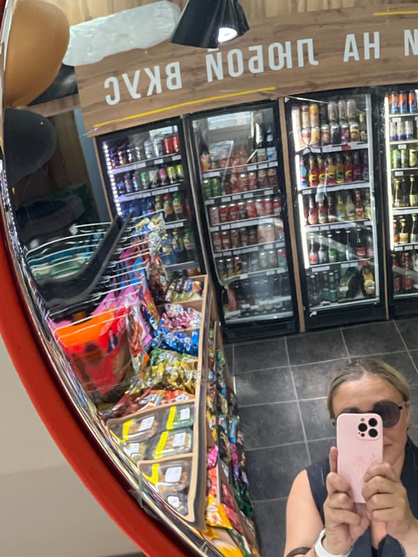 Afternoon snapshots captured in Chaikovsky convenience store and outdoors