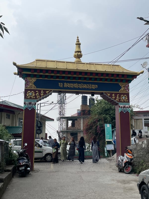 Morning street scenes documented in Dharamshala, India