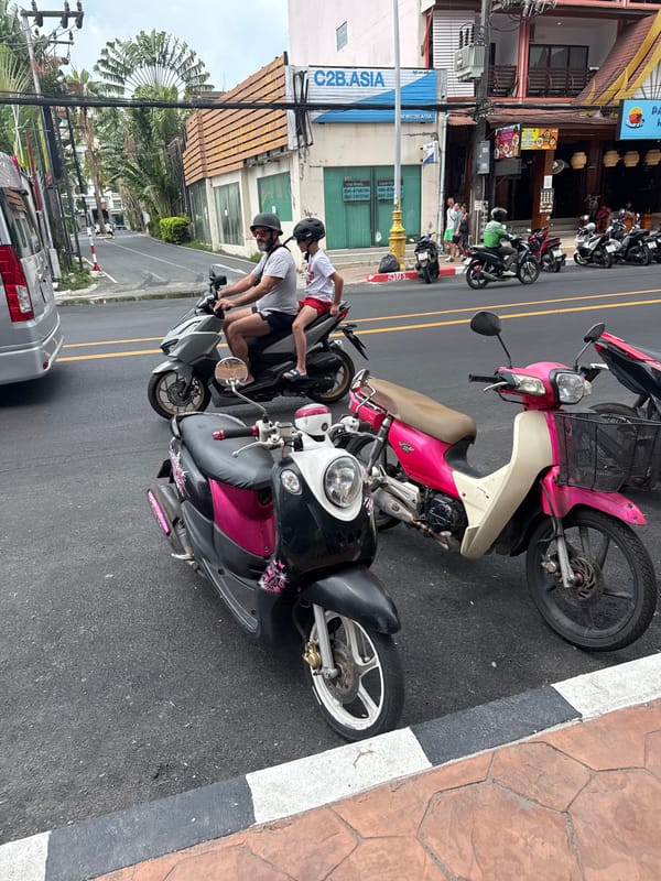 Early morning scenes captured across Patong, Thailand infrastructure