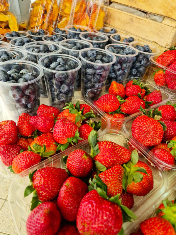 Sochi market and seaside scenes captured by witness