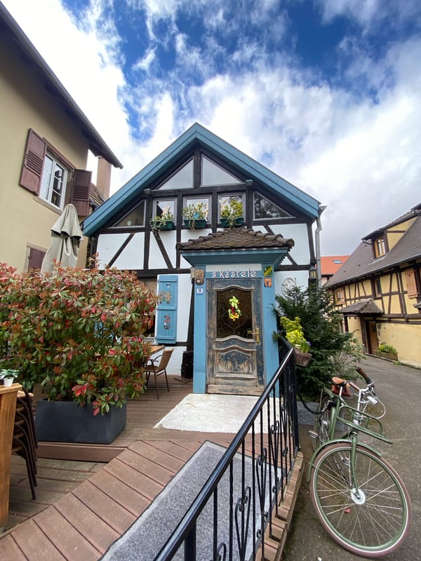 Street scenes documented in Schiltigheim showing local architecture