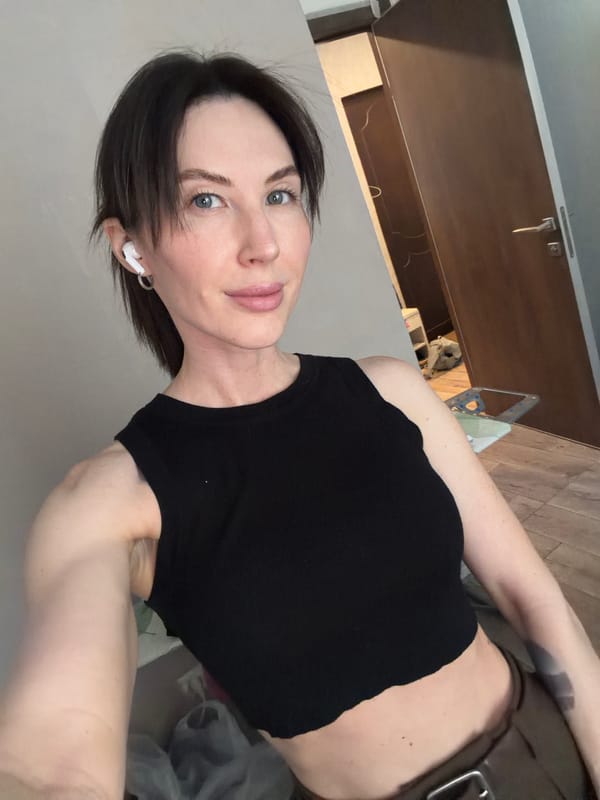 Woman photographed in vehicle selfie session in Perm