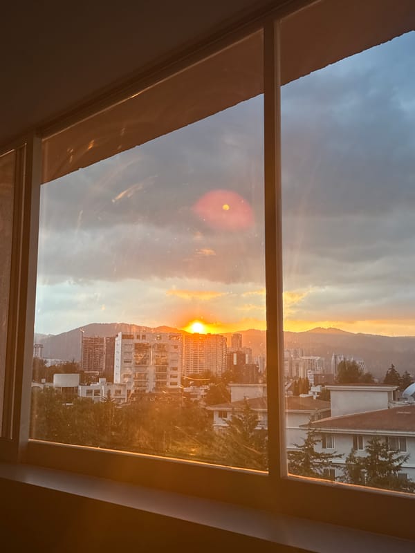 Mexico City resident documents sunrise and domestic morning scenes