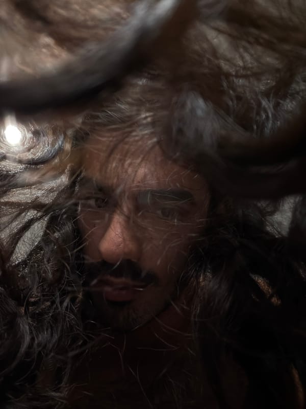 Person photographed with wet hair in North Kuta