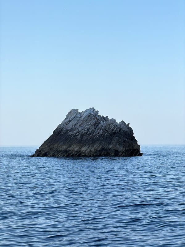 Calm morning on the Adriatic near Prijevorac, Montenegro